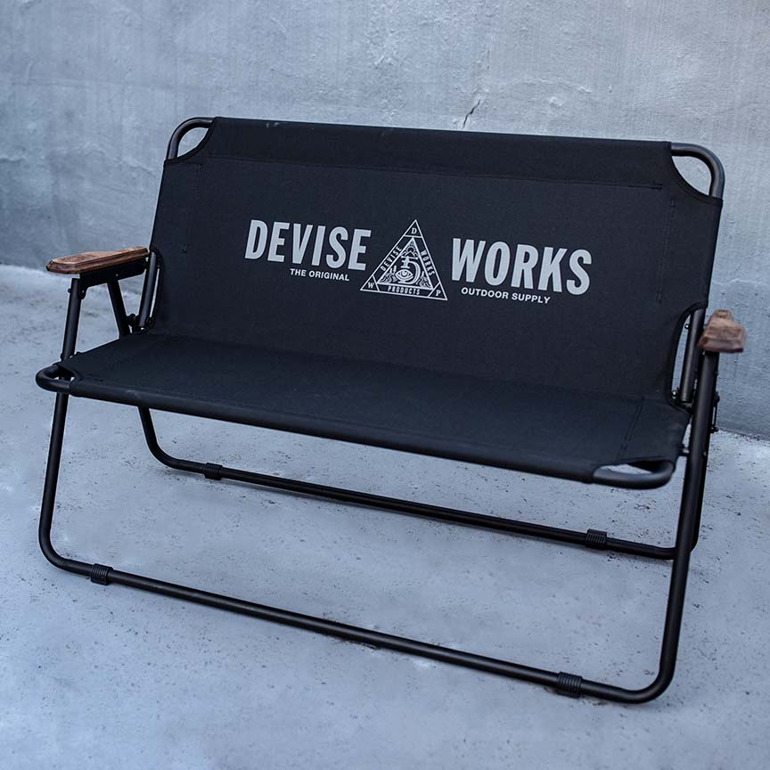 NEW DEVISE BENCH ウォールナット肘