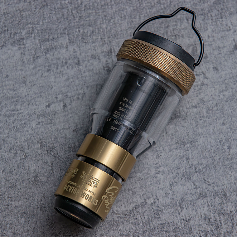DEVISE WORKS MINIMA LIGHT オレンジ ミニマライト(DEVISE別注)アンバーカラーレビュー - キャンプ