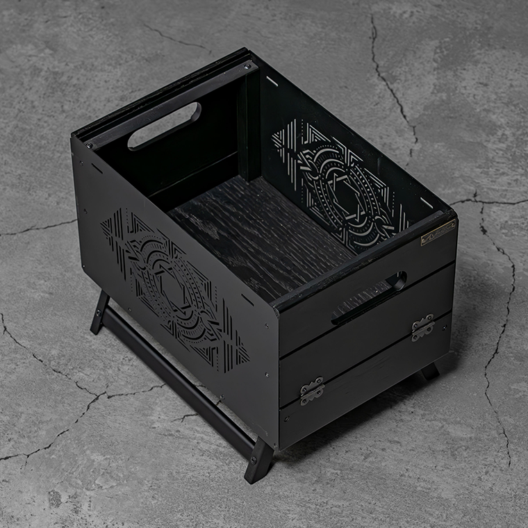 blackdesign✖︎deviseworks 福箱 黒 FUKUBAKO | DEVISE WORKS | キャンプ用品