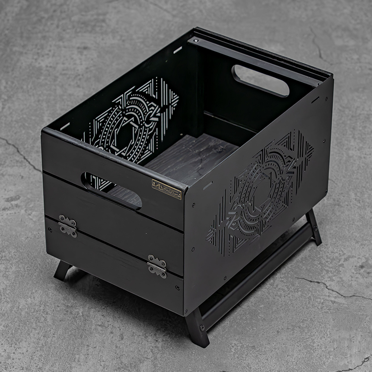 blackdesign✖︎deviseworks 福箱 黒 FUKUBAKO | DEVISE WORKS | キャンプ用品