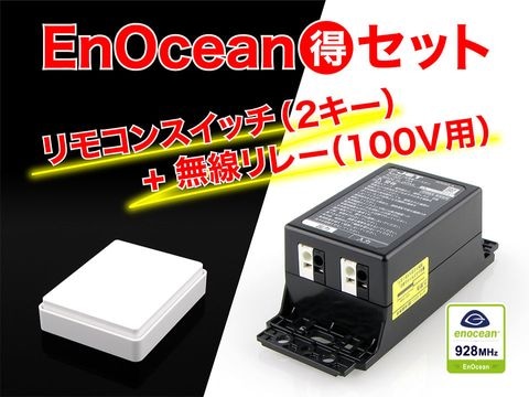 ��EnOcean�ۥ�⥳�󥹥��å�(2����) + ̵����졼(100V��)