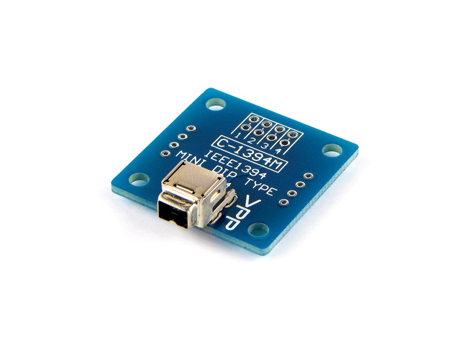 MEE様確認用 IEEE1394ミニ変換基板 | プリント基板,コネクタ変換 | 株式会社