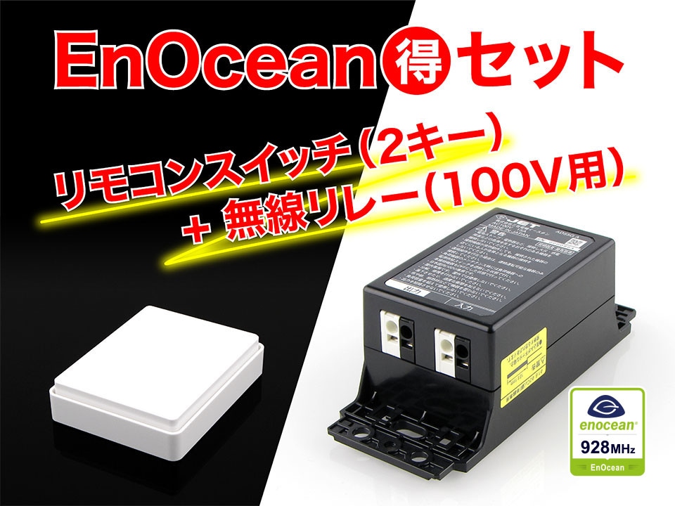 ��EnOcean�ۥ�⥳�󥹥��å�(2����) + ̵����졼(100V��)