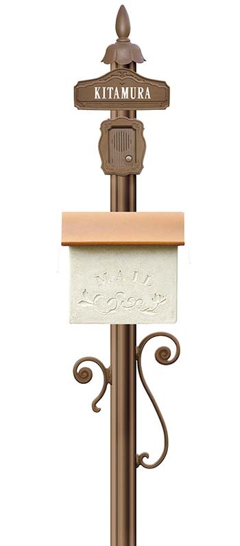 圧倒的存在感！魔除けの力を宿す 巨大ハンドメイド トーテムポール彫刻 シャルルポール（本体／剣先付）アールブラウン | Dea's Garden