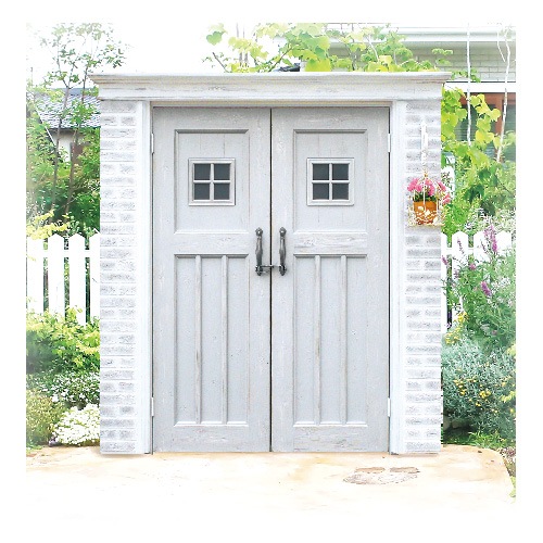 カンナD125 シャビーグレー | Dea's Garden Original,物置