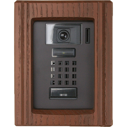 インターホンカバー ウッド タイプA（埋込）ダークアッシュ | Dea's