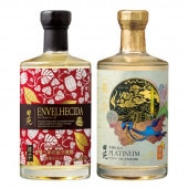 田苑 エンヴェレシーダ（ENVELHECIDA）40度 + プラチナ（PLATINUM）40度セット 700ml 2本 ギフトボックス入り〈焼酎6161〉