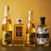 田苑 樽貯蔵 4本 飲み比べセット〈焼酎6140〉