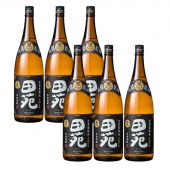 麦焼酎 田苑 黒ラベル 25度 1800ml 6本セット〈焼酎6143〉