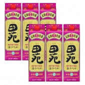 芋焼酎 田苑 芋金ラベル 25度 1800mlパック 6本〈焼酎6173〉