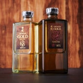 麦焼酎 田苑 桜ゴールド＆ゴールド 720ml 2本セット ギフトボックス入り〈焼酎6153〉