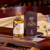 【送料無料／当サイト限定販売】DEN-EN THE MUSIC Classic 樽貯蔵 芋焼酎 25度 375ml〈焼酎7484〉