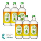 【新発売ホップ焼酎】ホップで爽快♪まさに新感覚！　SUN SUN HOP（サンサンホップ）6本セット〈焼酎6214〉
