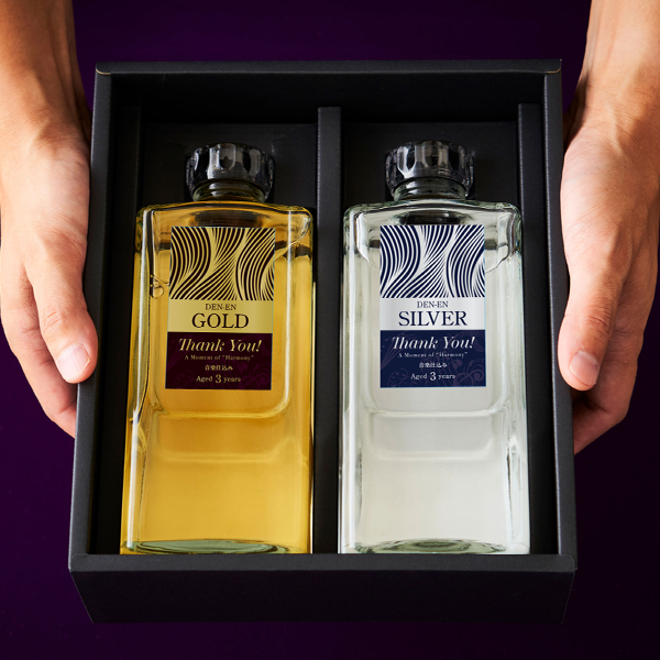 送料無料 】麦焼酎 田苑ゴールド＆シルバー（新ギフトデザインラベル