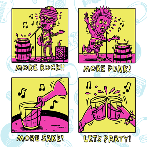 新製品 送料無料 TM paint氏コラボ樽熟成麦焼酎＆Tシャツセット】 麦