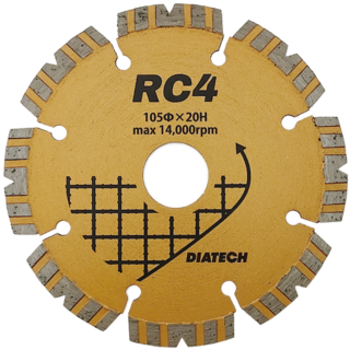 DIATECH ダイヤテック DZ14 355mm 匠 ダイヤカッター 鉄筋入りコンクリート ブロック モルタル【野田愛宕店】【店頭取引限定】【未使用】IT1S3JVBJAGE ダイヤテック 匠ダイヤカッターDZ14<コンクリートブロック切断用