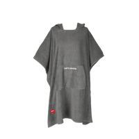 ハルビア レッツサウナ ポンチョ(チャコール)