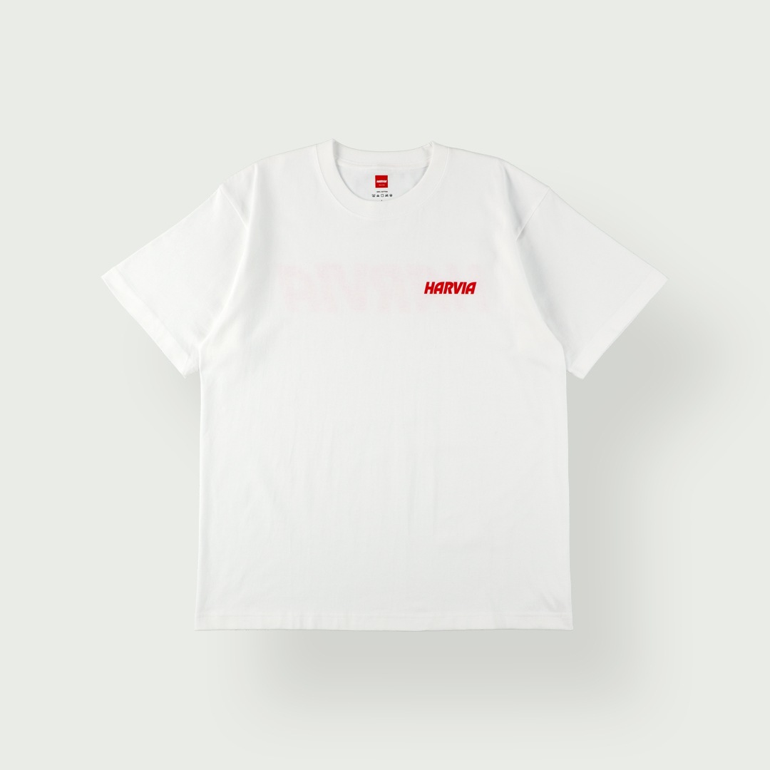 ハルビアロゴ入りTシャツ白XL