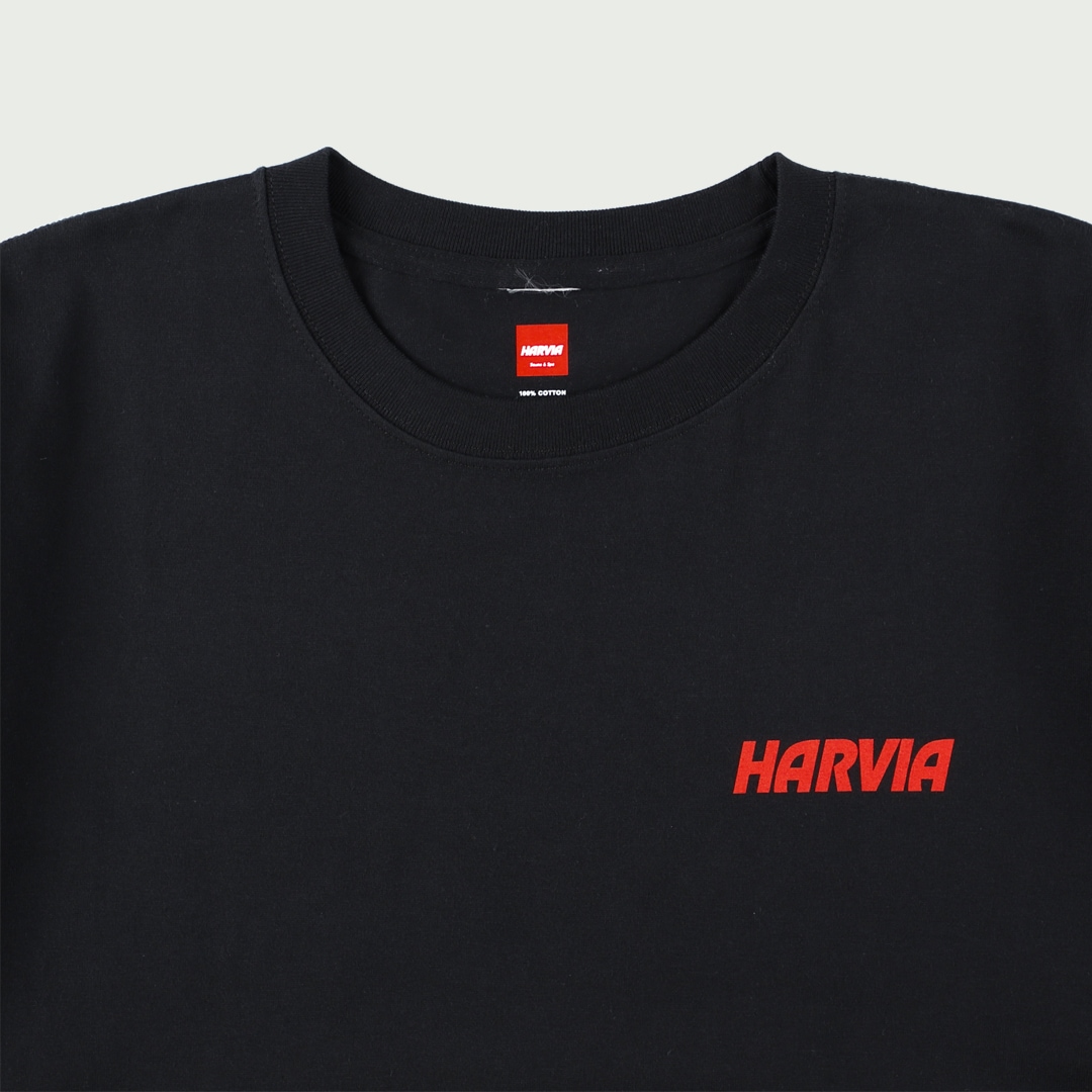 ハルビアロゴ入りTシャツ黒L