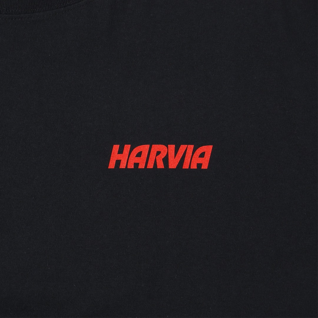 ハルビアロゴ入りTシャツ黒XL
