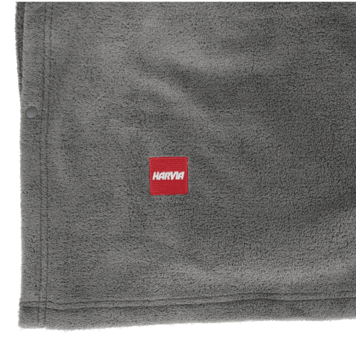 ハルビア レッツサウナ ポンチョ(チャコール)