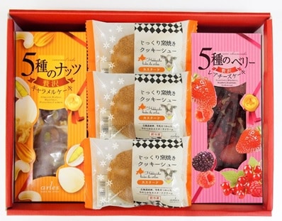 2種のケーキとカスタードシューのセット ★送料無料★