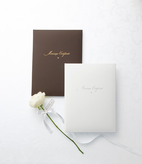 結婚証明書 シャイニー 　チャペル式用