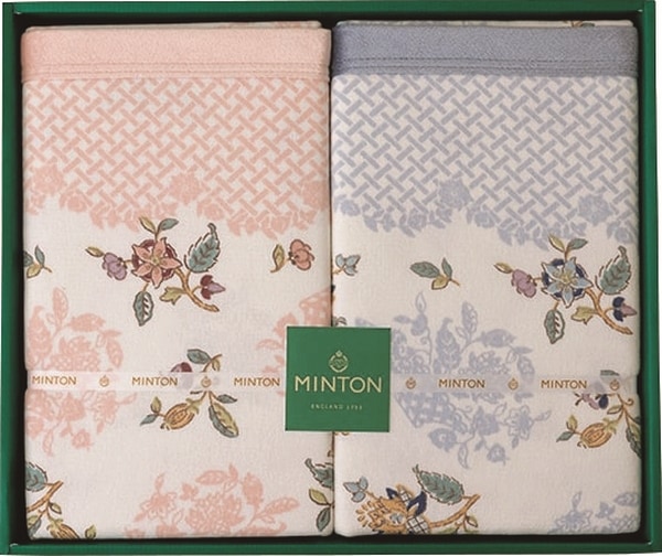 MINTON ミントン 綿毛布 2枚組セット ミントン ソフトコットンケット(2枚組) | ☆彡上質ギフト