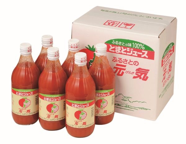 下川事業協同組合とまとジュース「ふるさとの元気」５００ｍｌ×６本