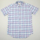 J.CREW / ジェイクルー / ボタンダウン ショートスリーブマドラスシャツ / ブルー×ブルー×レッド|J.CREW
