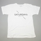 SATURDAYS SURF NYC / サタデーズサーフ ニューヨーク / サタデーズサーフ ロゴＴee / ホワイト|J.CREW
