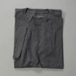 J.CREW / ジェイクルー / 60/40 ブロークンインＴシャツ /  バンカーグレー|J.CREW