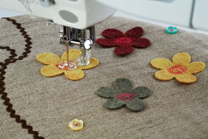 ダーニング押さえ（フリーキルト押さえ）