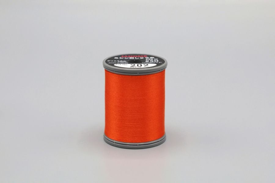 ミシン刺しゅう糸　アカ(No.202)