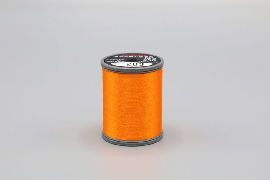 ミシン刺しゅう糸　オレンジ(No.203)
