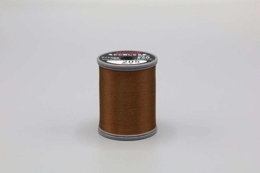 ミシン刺しゅう糸　コゲチャ(No.205)