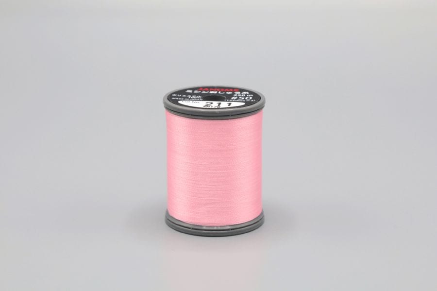 ミシン刺しゅう糸　ウスイピンク(No.211)