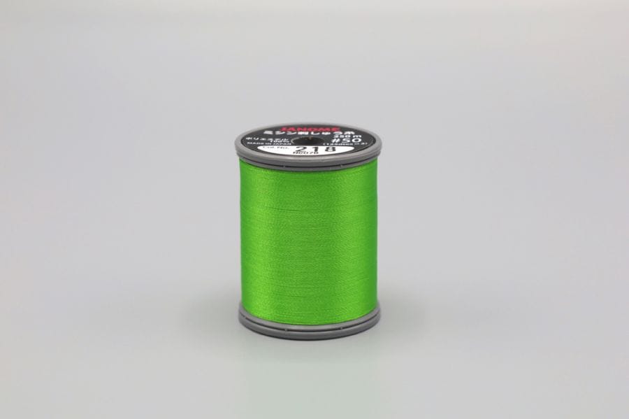 ミシン刺しゅう糸　キミドリ(No.218)