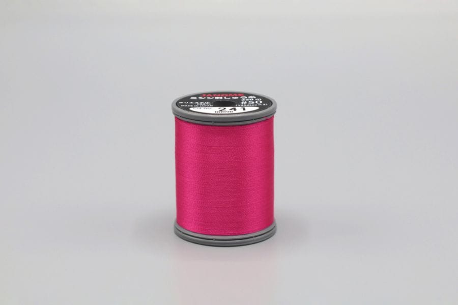 ミシン刺しゅう糸　アカムラサキ(No.241)