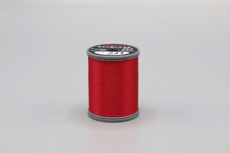 ミシン刺しゅう糸　アカネイロ(No.244)