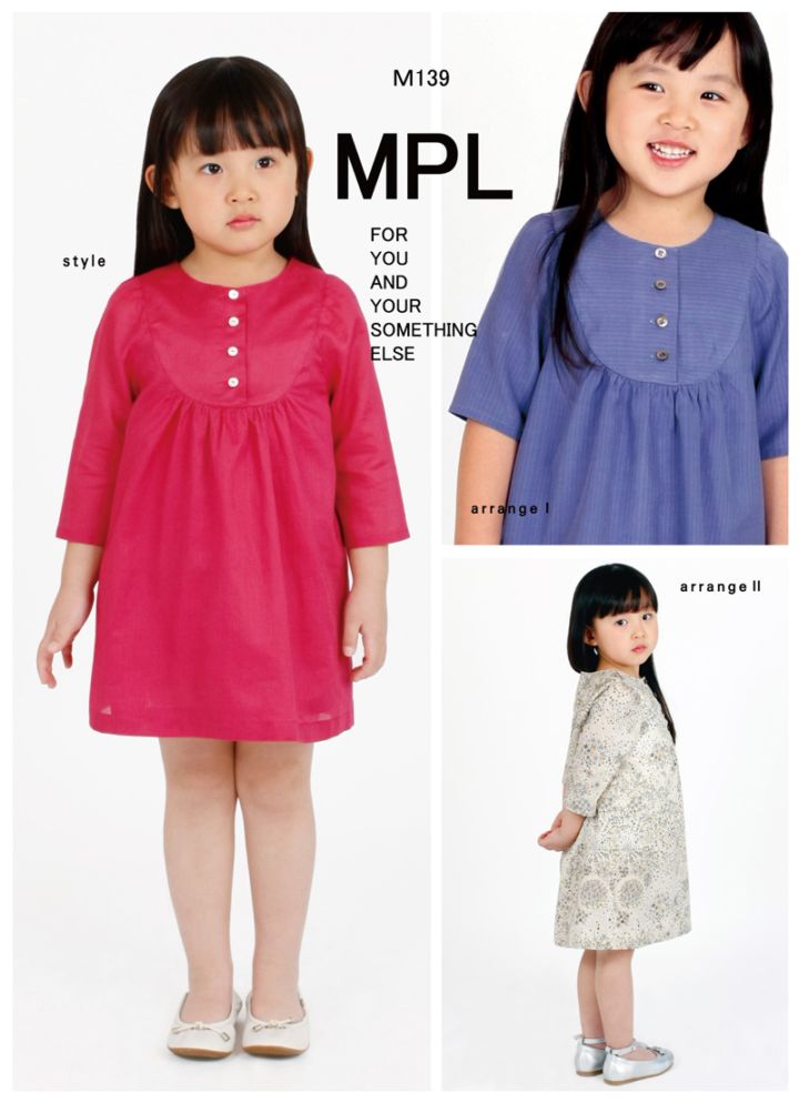 ヨークチュニックブラウス(M139)