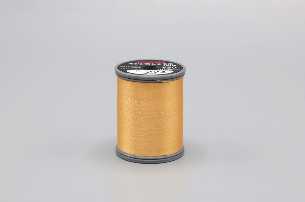 ミシン刺しゅう糸　ウスイベージュ(No.224)