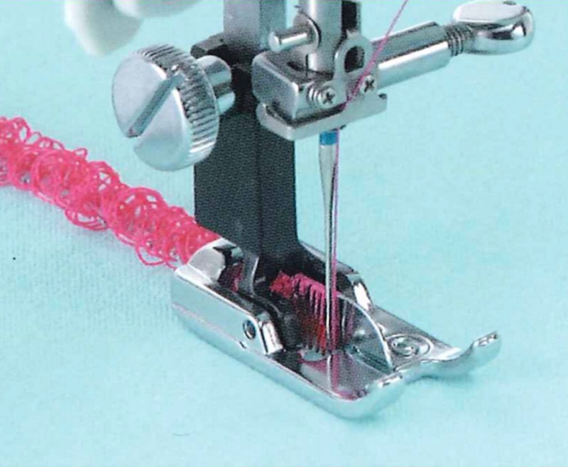 フリンジ押さえ