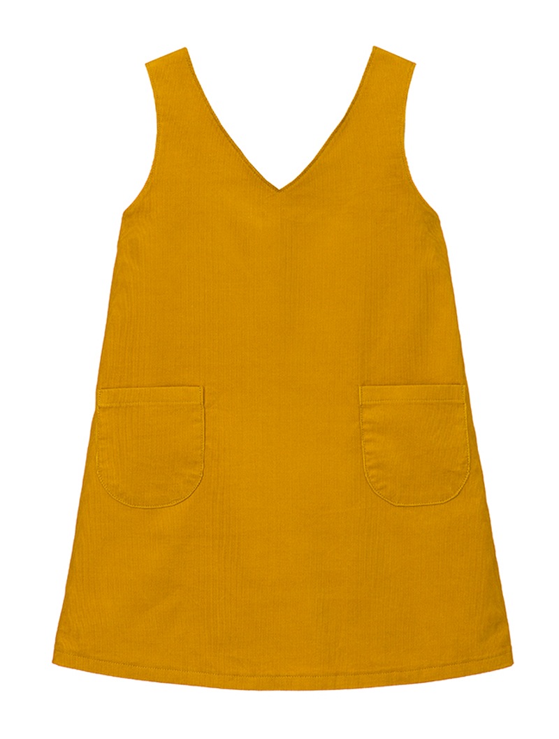 こどもVネックジャンパースカート(5145)