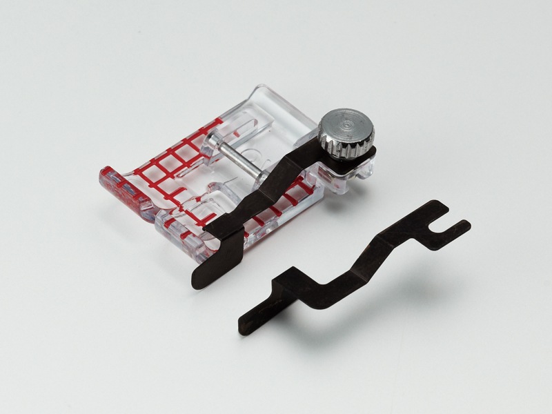 透明キルト押さえガイドセット