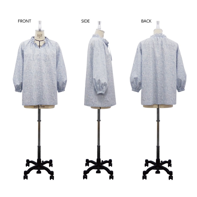 フリルギャザーブラウス(6524)