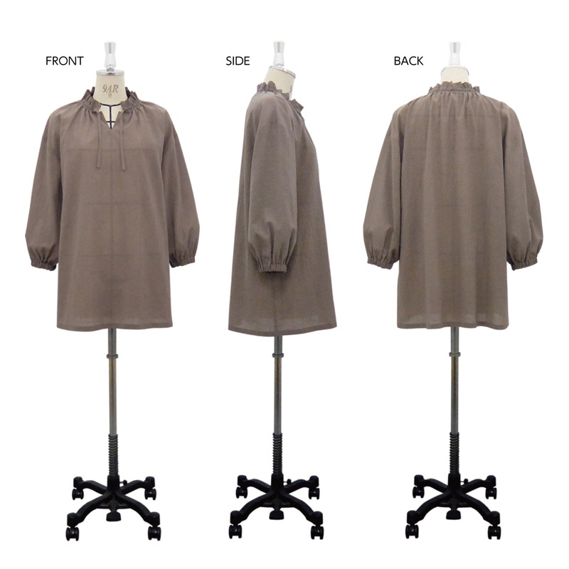 フリルギャザーブラウス(6524)