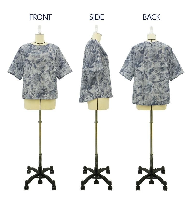 ワイドスリーブブラウス(6539)