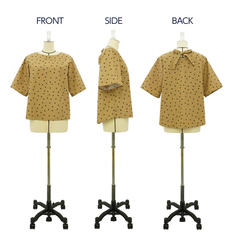 ワイドスリーブブラウス(6539)