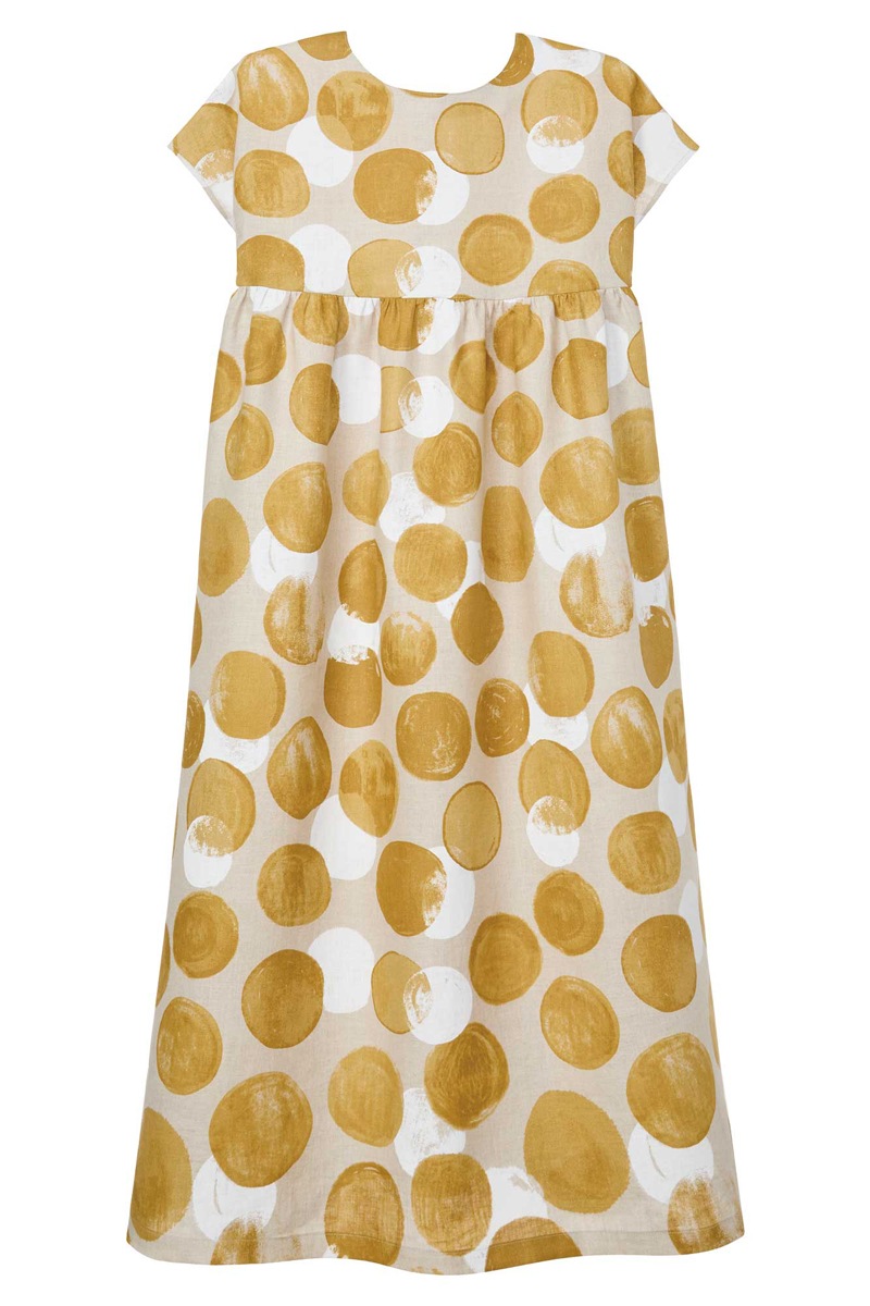 フレンチスリーブワンピース(7011)